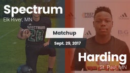 Matchup: Spectrum  vs. Harding  2017