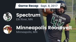 Recap: Spectrum  vs. Minneapolis Roosevelt  2017