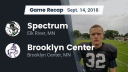 Recap: Spectrum  vs. Brooklyn Center  2018
