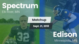 Matchup: Spectrum  vs. Edison  2018