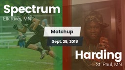 Matchup: Spectrum  vs. Harding  2018