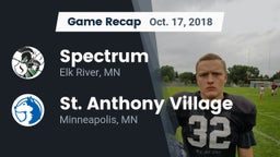 Recap: Spectrum  vs. St. Anthony Village  2018