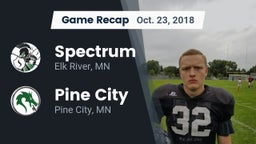 Recap: Spectrum  vs. Pine City  2018