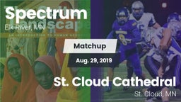 Matchup: Spectrum  vs. St. Cloud Cathedral  2019