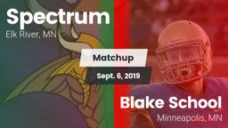 Matchup: Spectrum  vs. Blake School 2019