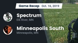 Recap: Spectrum  vs. Minneapolis South  2019