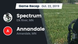 Recap: Spectrum  vs. Annandale  2019