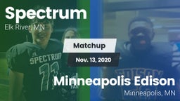 Matchup: Spectrum  vs. Minneapolis Edison  2020