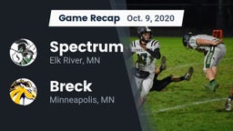 Recap: Spectrum  vs. Breck  2020