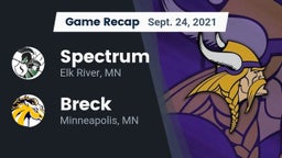 Recap: Spectrum  vs. Breck  2021