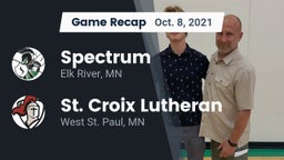 Recap: Spectrum  vs. St. Croix Lutheran  2021