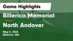 Billerica Memorial  vs North Andover  Game Highlights - May 3, 2023