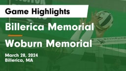 Billerica Memorial  vs Woburn Memorial  Game Highlights - March 28, 2024