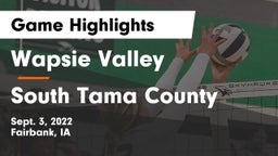 Wapsie Valley  vs South Tama County  Game Highlights - Sept. 3, 2022
