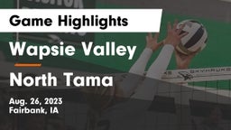 Wapsie Valley  vs North Tama  Game Highlights - Aug. 26, 2023