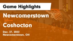 Newcomerstown  vs Coshocton  Game Highlights - Dec. 27, 2022