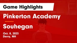 Pinkerton Academy vs Souhegan Game Highlights - Oct. 8, 2023