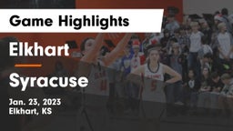 Elkhart  vs Syracuse  Game Highlights - Jan. 23, 2023