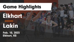 Elkhart  vs Lakin  Game Highlights - Feb. 10, 2023