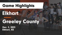 Elkhart  vs Greeley County  Game Highlights - Dec. 2, 2023