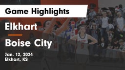 Elkhart  vs Boise City  Game Highlights - Jan. 12, 2024