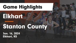 Elkhart  vs Stanton County  Game Highlights - Jan. 16, 2024