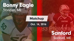 Matchup: Bonny Eagle High vs. Sanford  2016