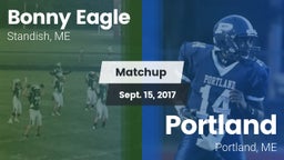 Matchup: Bonny Eagle High vs. Portland  2017