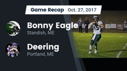 Recap: Bonny Eagle  vs. Deering  2017