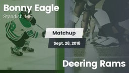 Matchup: Bonny Eagle High vs. Deering Rams 2018