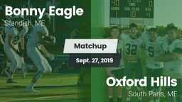 Matchup: Bonny Eagle High vs. Oxford Hills  2019
