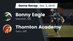 Recap: Bonny Eagle  vs. Thornton Academy 2019