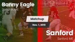 Matchup: Bonny Eagle High vs. Sanford  2019