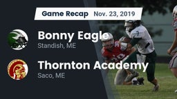 Recap: Bonny Eagle  vs. Thornton Academy 2019