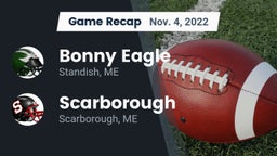 Recap: Bonny Eagle  vs. Scarborough  2022