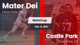 Matchup: Mater Dei High vs. Castle Park  2017