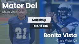 Matchup: Mater Dei High vs. Bonita Vista  2017