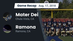 Recap: Mater Dei  vs. Ramona  2018
