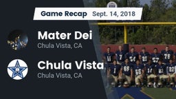 Recap: Mater Dei  vs. Chula Vista  2018