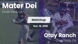 Matchup: Mater Dei High vs. Otay Ranch  2018