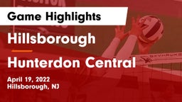 Hillsborough  vs Hunterdon Central  Game Highlights - April 19, 2022