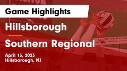 Hillsborough  vs Southern Regional  Game Highlights - April 15, 2023