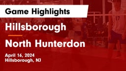 Hillsborough  vs North Hunterdon  Game Highlights - April 16, 2024