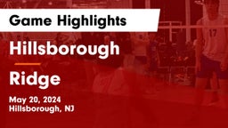 Hillsborough  vs Ridge  Game Highlights - May 20, 2024