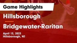 Hillsborough  vs Bridgewater-Raritan  Game Highlights - April 13, 2023
