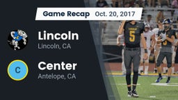 Recap: Lincoln  vs. Center  2017