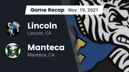 Recap: 	Lincoln  vs. Manteca  2021