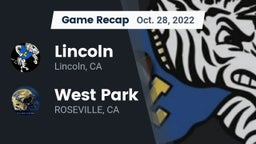 Recap: 	Lincoln  vs. West Park  2022