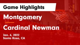 Montgomery  vs Cardinal Newman  Game Highlights - Jan. 6, 2022