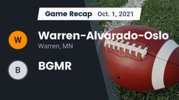 Recap: Warren-Alvarado-Oslo  vs. BGMR 2021